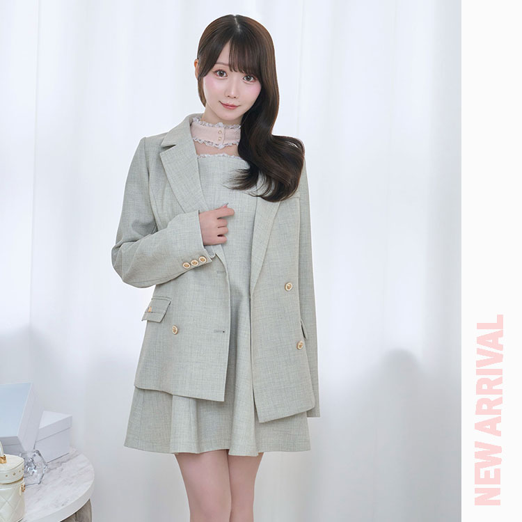 BUNNY APARTMENT�i�o�j�[�A�p�[�g�����g�j�̃V���b�v�j���[�X�u�yNEW!�zJacket cami o/p set�v
