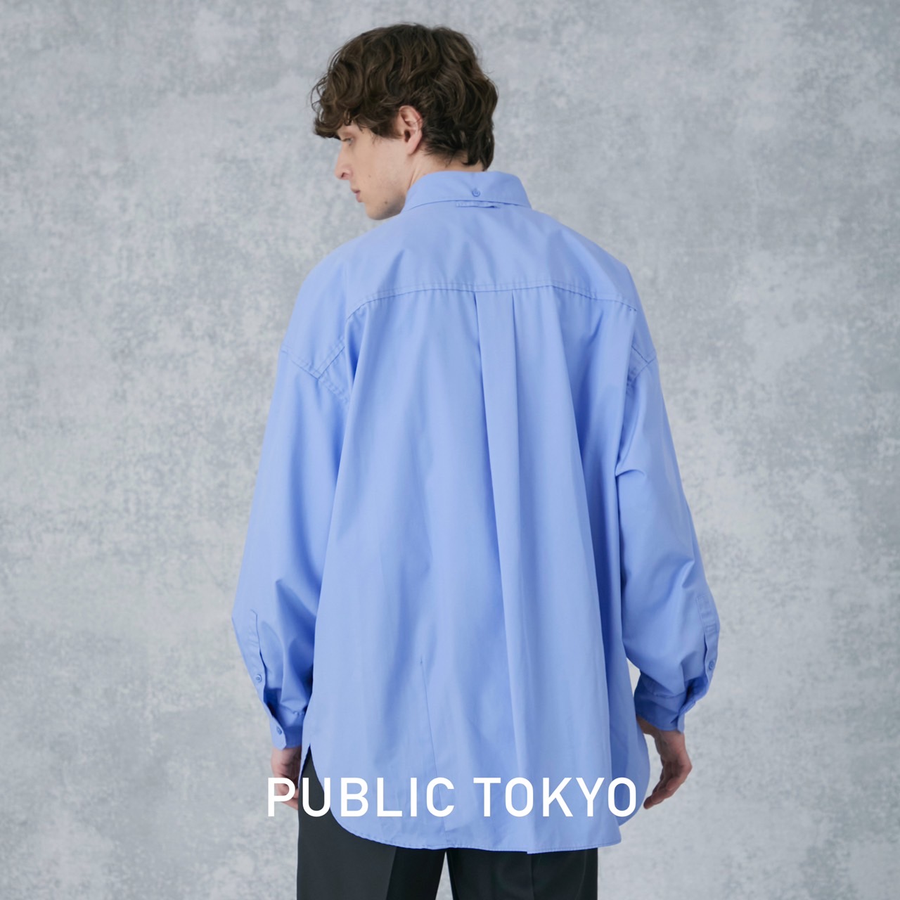 無地】スーパールーズリラックスワイドシルエットシャツ（シャツ 
