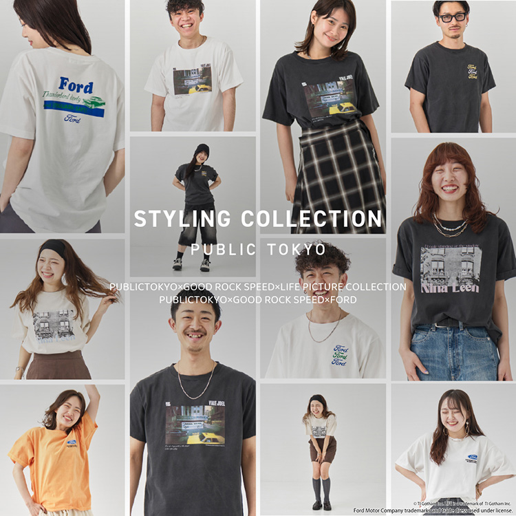 PUBLIC TOKYO�i�p�u���b�N �g�E�L���E�j�̃V���b�v�j���[�X�u�ăR�[�f�̎���ɂȂ�O���t�B�b�NT�V���c�B�v