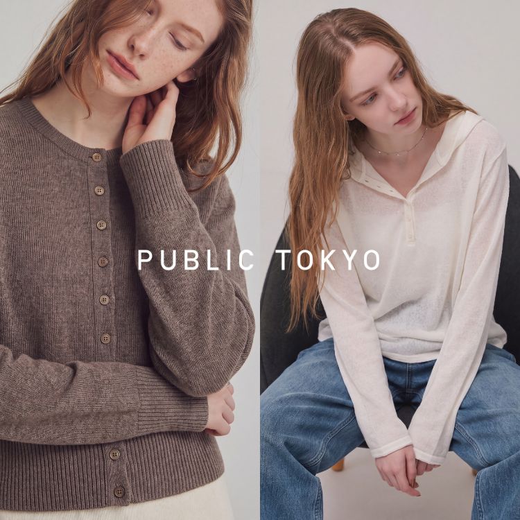 PUBLIC TOKYO�i�p�u���b�N �g�E�L���E�j�̃V���b�v�j���[�X�u�yNEW ARRIVAL�z�H�~�̐V�삪���X�o�� !�v