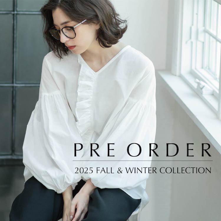 OPAQUE.CLIPiIy[NhbgNbvj̃Vbvj[XuyECszPRE ORDER - 2025AW COLLECTION - v