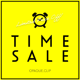 OPAQUE.CLIP�i�I�y�[�N�h�b�g�N���b�v�j�̃V���b�v�j���[�X�u���Ԍ���_TIMESALE�^�`4.6(��)01:59�܂ŁI�v