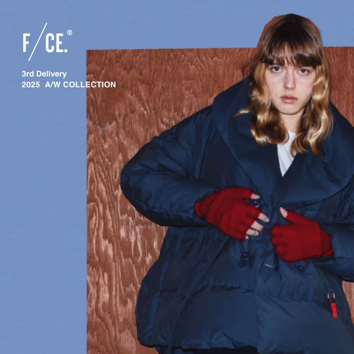 F/CE.iGtV[C[j̃Vbvj[Xuy F/CE. z2025 A/W 3rdfo[\JnIIv