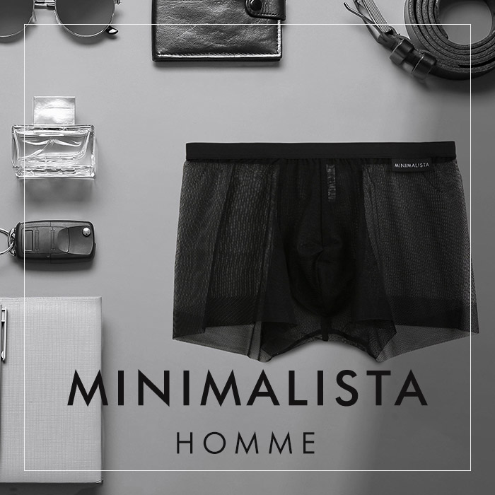 blooming FLORA|ブルーミング フローラのトピックス「MINIMALISTA HOMME / 超極薄 肌と一体化する、次世代の感覚