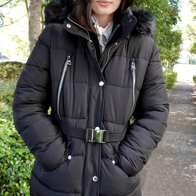 セール】ベルテッド フォー ジップ パファージャケット（ダウン