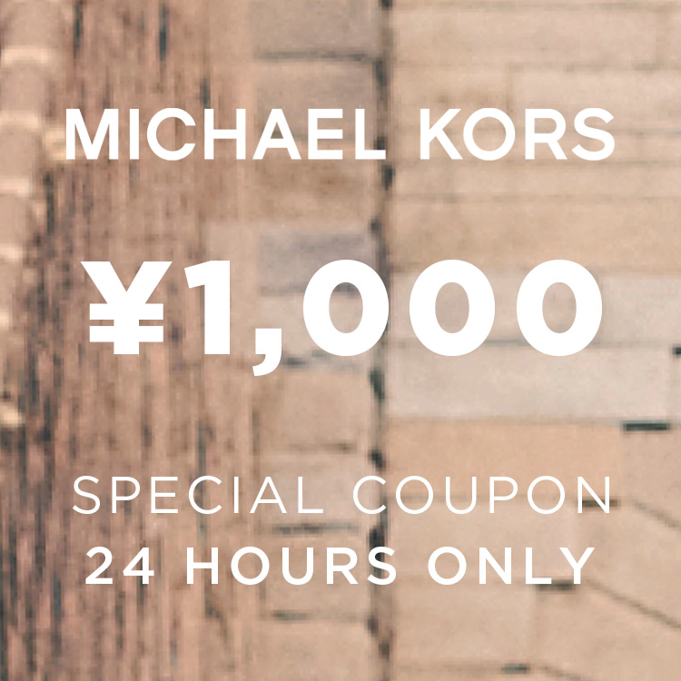 MICHAEL KORS�i�}�C�P����R�[�X�j�̃V���b�v�j���[�X�u�yMICHAEL KORS�z�{������1000�~OFF�N�[�|���z�z���I�v