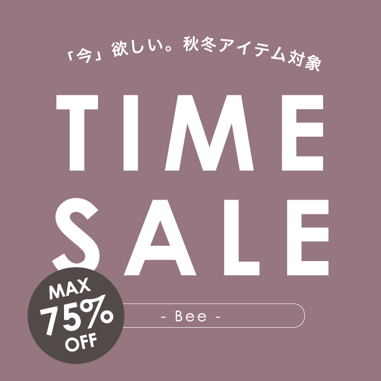 Bee�i�r�[�j�̃V���b�v�j���[�X�u�y TIME SALE�J�Ò��I �z�v