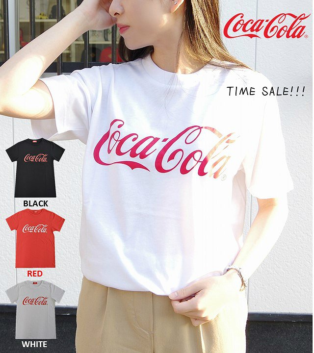 E Come イーカムのトピックス コカ コーラの可愛いロゴtシャツ登場 Zozotown