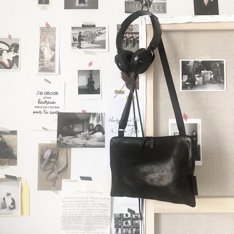 パトリック ステファン / Leather tote bag 'grande poche' 2