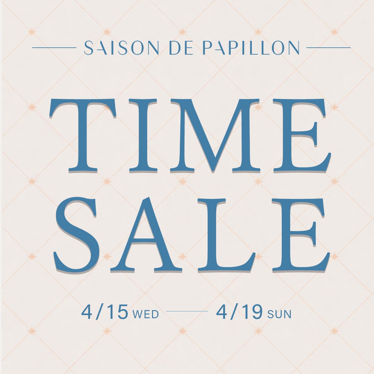 SAISON DE PAPILLON�i�Z�]�� �h �p�s�����j�̃V���b�v�j���[�X�u�yTIME SALE�z�o���A�C�e�����s�b�N�A�b�v�I �v