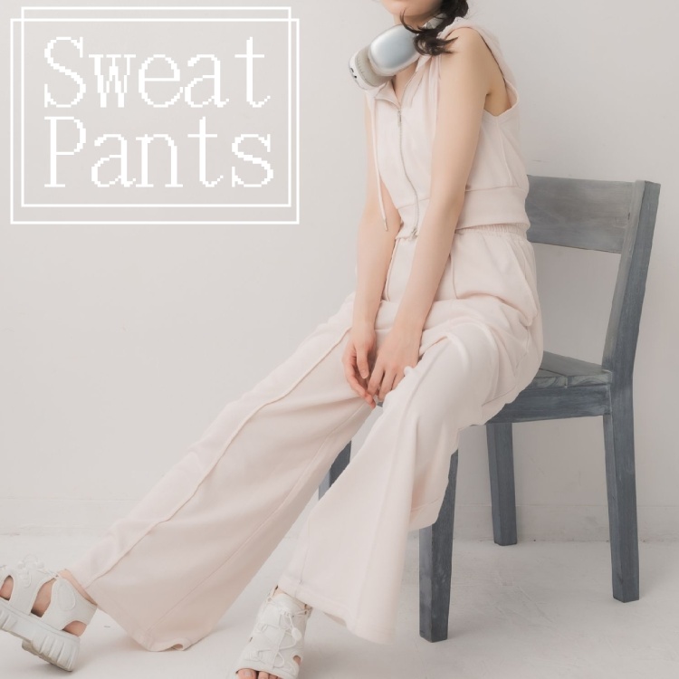 RETRO GIRLigK[j̃Vbvj[XuSweatpantsv
