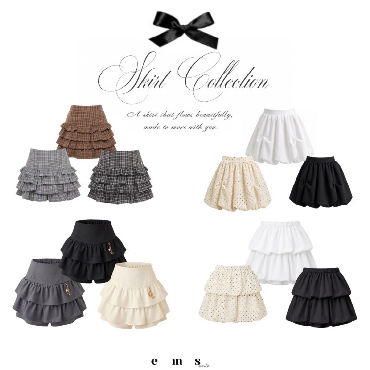RETRO GIRL�i���g���K�[���j�̃V���b�v�j���[�X�u�yems excite�zSkirt Collection�v