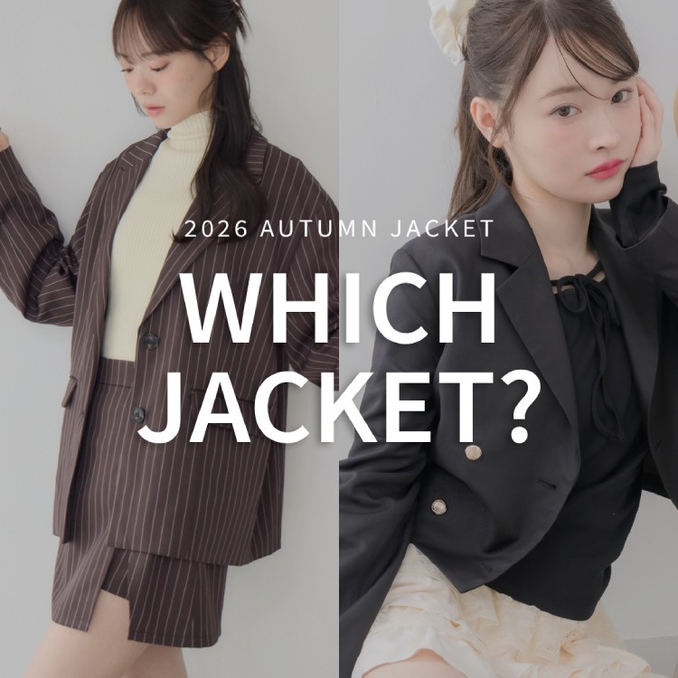 RETRO GIRL�i���g���K�[���j�̃V���b�v�j���[�X�u�yWhich Jacket??�z�V��W���P�b�g���u�����h�ʂɂ��Љ��v