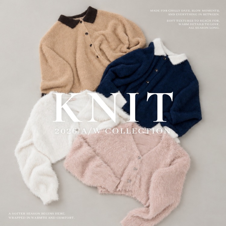 RETRO GIRL�i���g���K�[���j�̃V���b�v�j���[�X�uKNIT COLLECTION�v