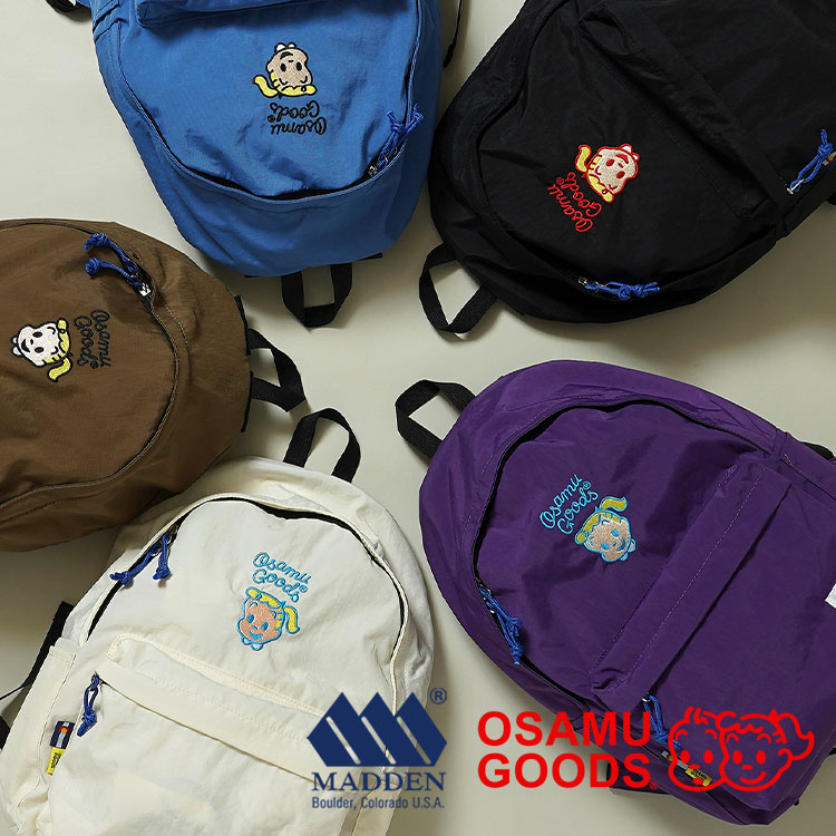 T2O�i�e�B�c�E�I�[�j�̃V���b�v�j���[�X�u�yMADDEN × OSAMU GOODS�z�W���̎h�J���ڂ��䂭��l�̃o�b�N�p�b�N�͓o��I�v