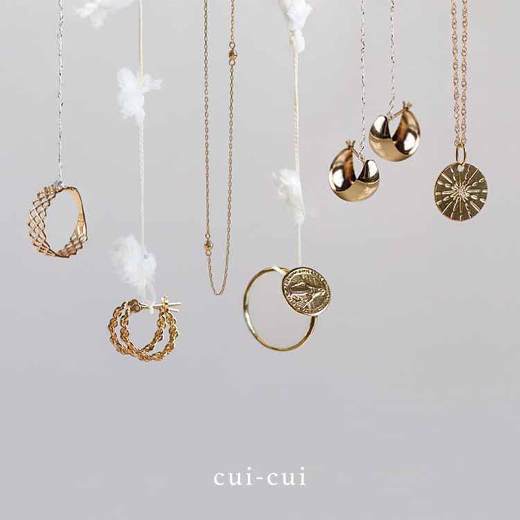cui-cui キュイキュイ　ゴールド フック ピアス K18 cui-cui / キュイキュイ / ジュエリー＆アクセサリー / ゴールド