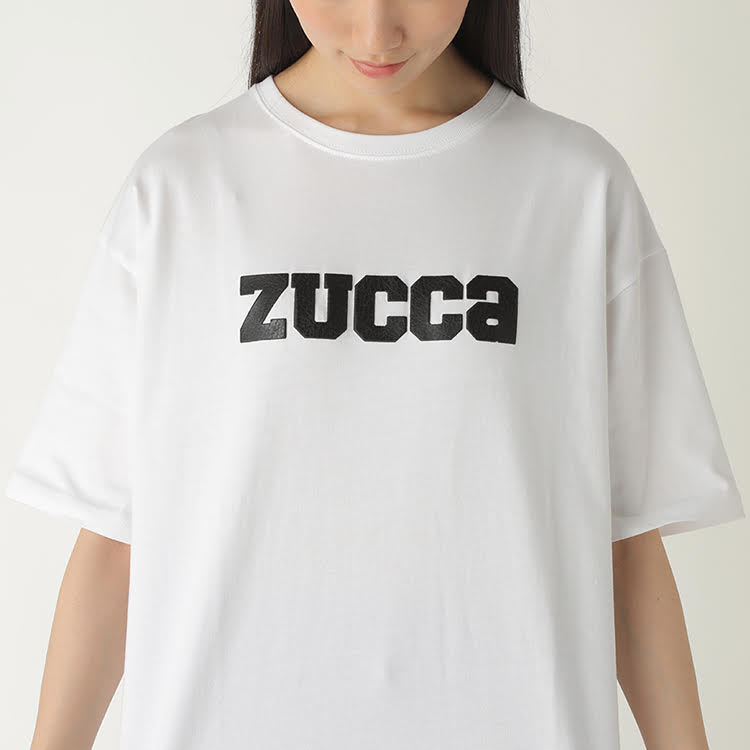 カレッジLOGOロンT/長袖Tシャツ（Tシャツ/カットソー）｜ZUCCa（ズッカ 