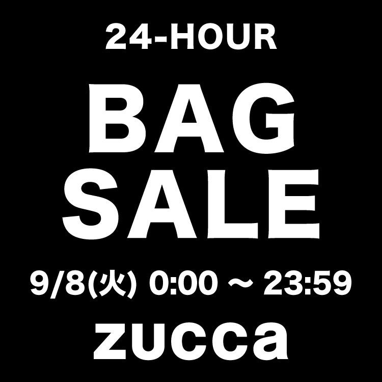 ZUCCa�i�Y�b�J�j�̃V���b�v�j���[�X�u�yZUCCa�z �o�b�O����^�C���Z�[���J�Áv