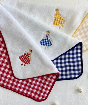 Mark S マークスのトピックス New 刺繍のワンポイントがかわいいタオルハンカチ Zozotown