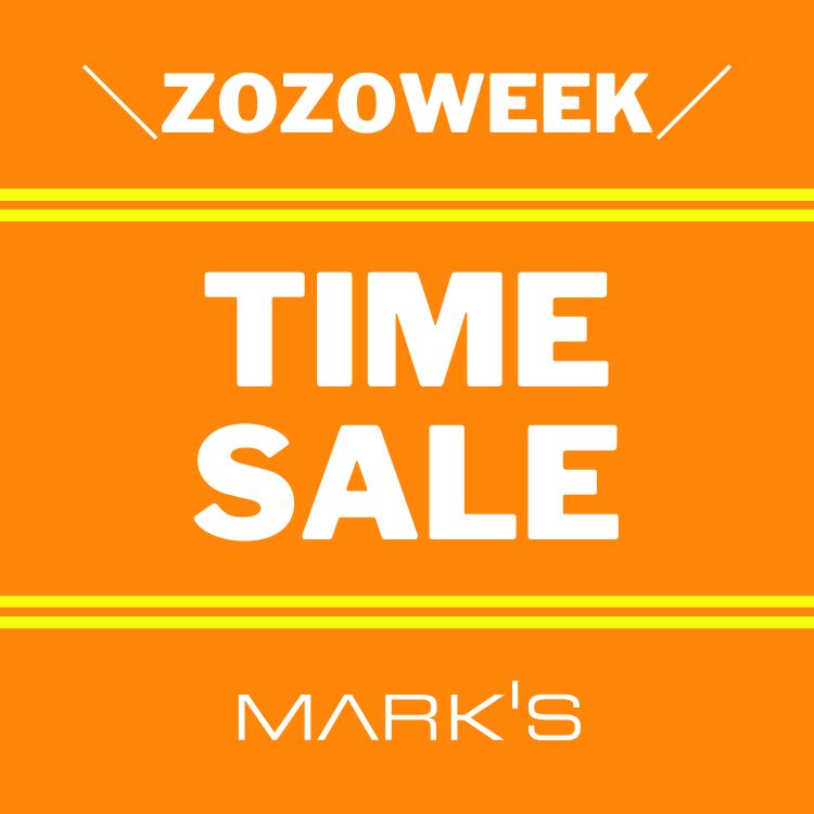 MARK'S�i�}�[�N�X�j�̃V���b�v�j���[�X�u�_ZOZOWEEK�^�^�C���Z�[���J�Ò��I�`5/24(��)27���܂Łv