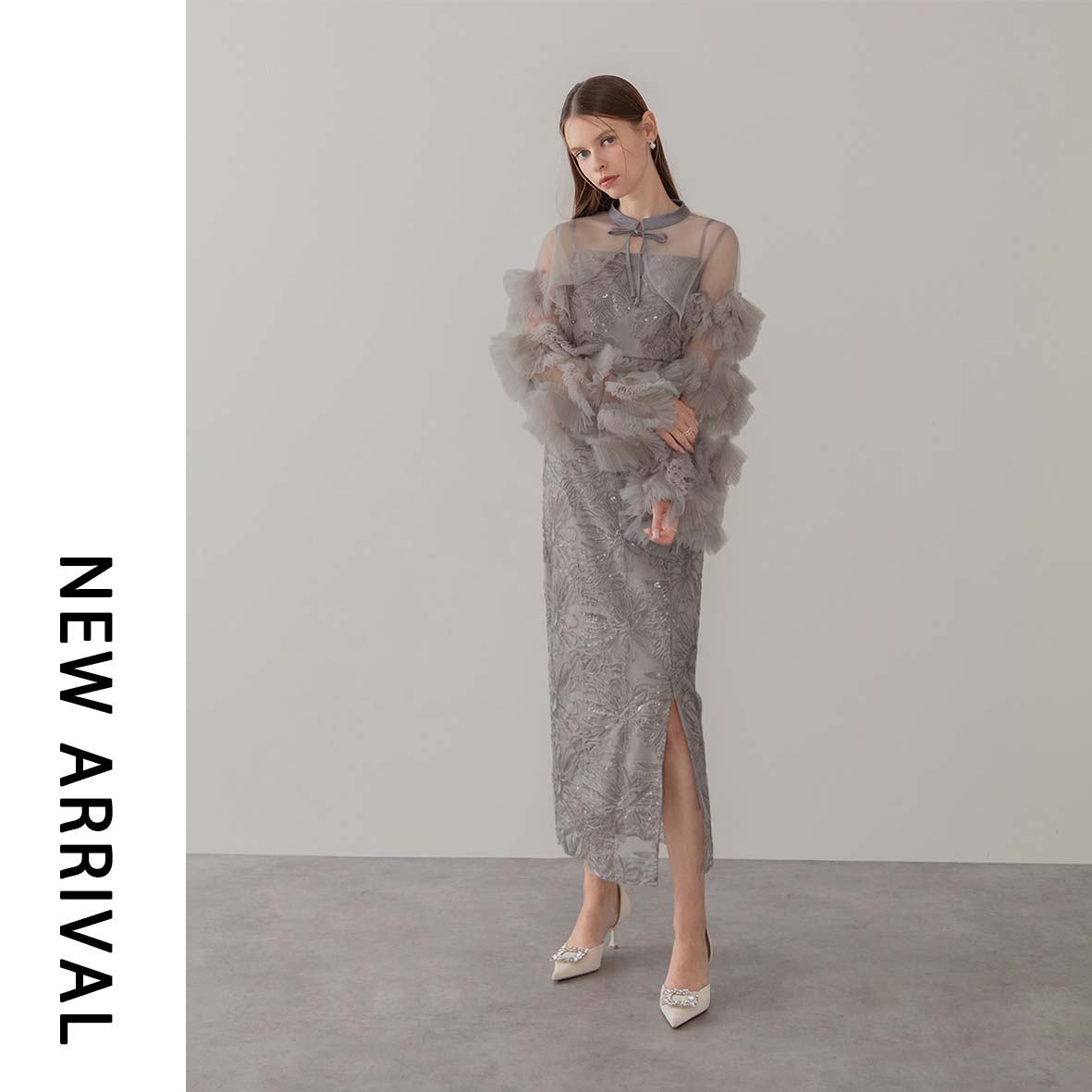 leja オケージョンドレス　S 【最終値下げ中】 leja オケージョンドレス S 【最終値下げ中】 結婚式ドレス