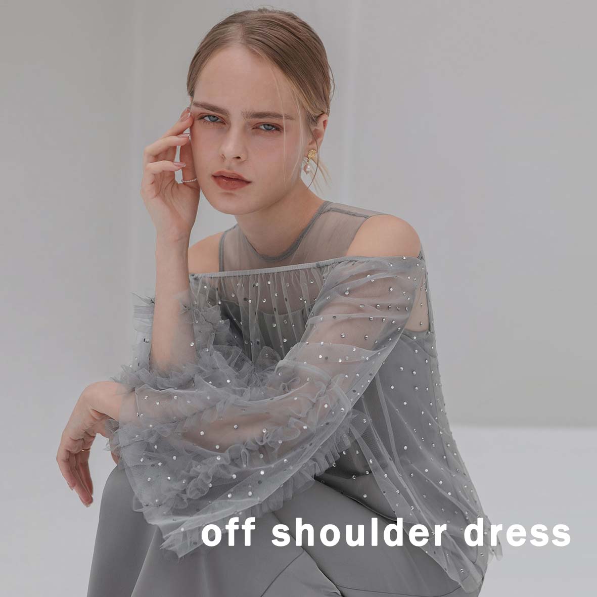 【Leja】オフショルダードレス Leja|レジャのトピックス「【PICK UP ITEM】オフショルダー