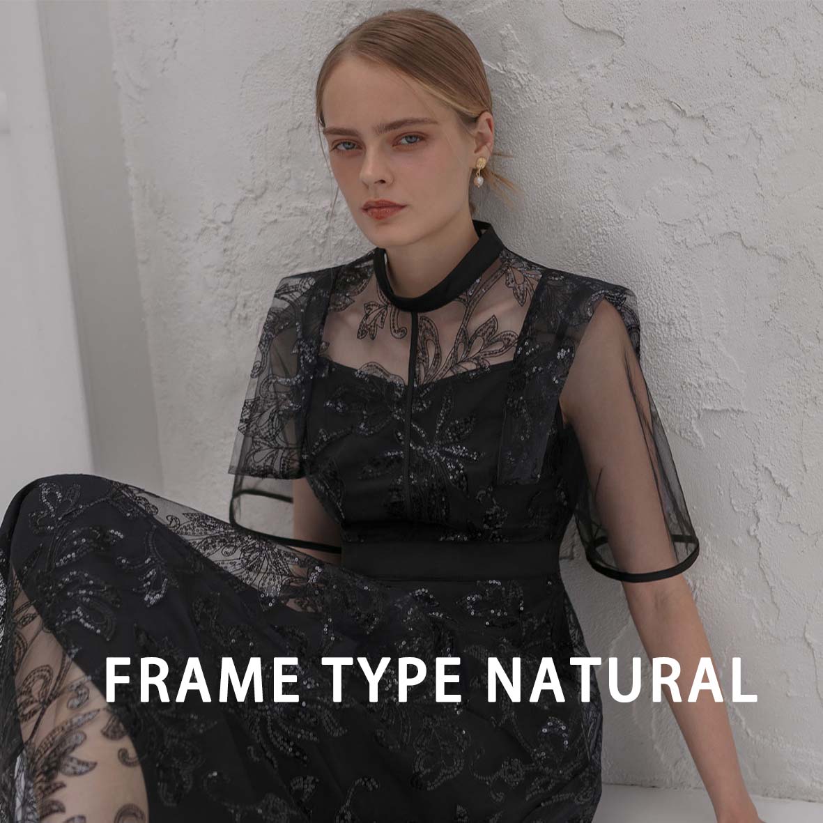 LEJA】ティアードフリルチュールボレロワンピースドレス 2点セット