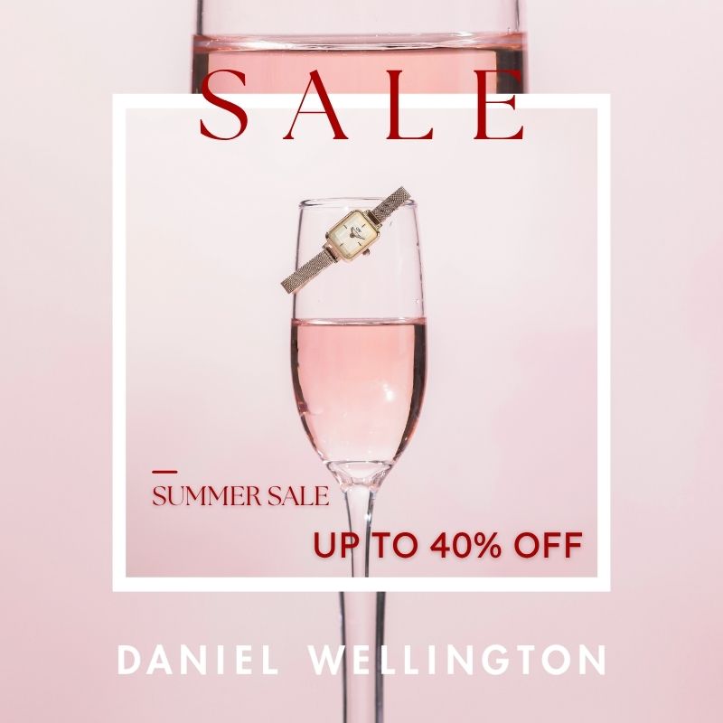 Daniel Wellington�i�_�j�G�� �E�F�����g���j�̃V���b�v�j���[�X�uSummer Sale �J�Ò��I�v