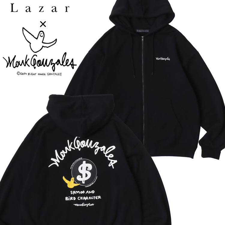 Lazar�i���U���j�̃V���b�v�j���[�X�uLazar �ʒ� �yMARK GONZALES�z 2026�t�̃X�g���[�g�X�^�C���� �X�E�F�b�g�W�b�v�p�[�J�[ �v