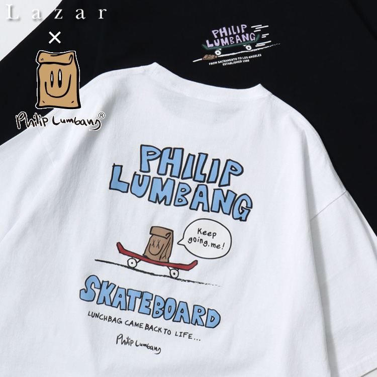 Lazar�i���U���j�̃V���b�v�j���[�X�uLazar �yPhilip Lumbang�z 2026SS �V�� �X�g���[�g�f���� �I�[�o�[�T�C�Y����T�V���c�v
