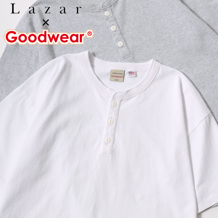 Lazar�i���U���j�̃V���b�v�j���[�X�uLazar �yGoodwear�z 2026SS �g�����h�� �w�����[�l�b�N����T�V���c �v