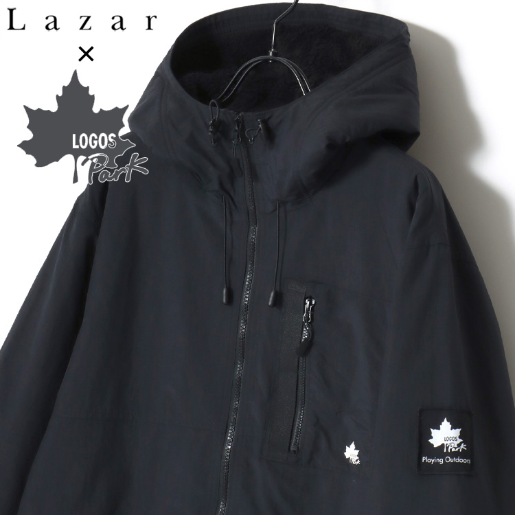 Lazar�i���U���j�̃V���b�v�j���[�X�uLazar �yLOGOS/���S�X�z 2026AW �l�C�A�E�g�h�A�X�^�C���� ���t���[�X�}�E���e���p�[�J�[�v
