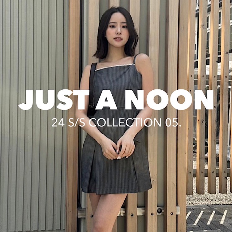 INTER FACTORY｜インターファクトリーのトピックス「【JUST A NOON】中町綾（中町兄妹）プロデュース！SS第五弾アイテムの販売！」  - ZOZOTOWN