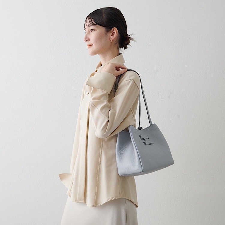 モノグランマ L JACQUARD/RUGA（トートバッグ）｜IACUCCI（イアクッチ