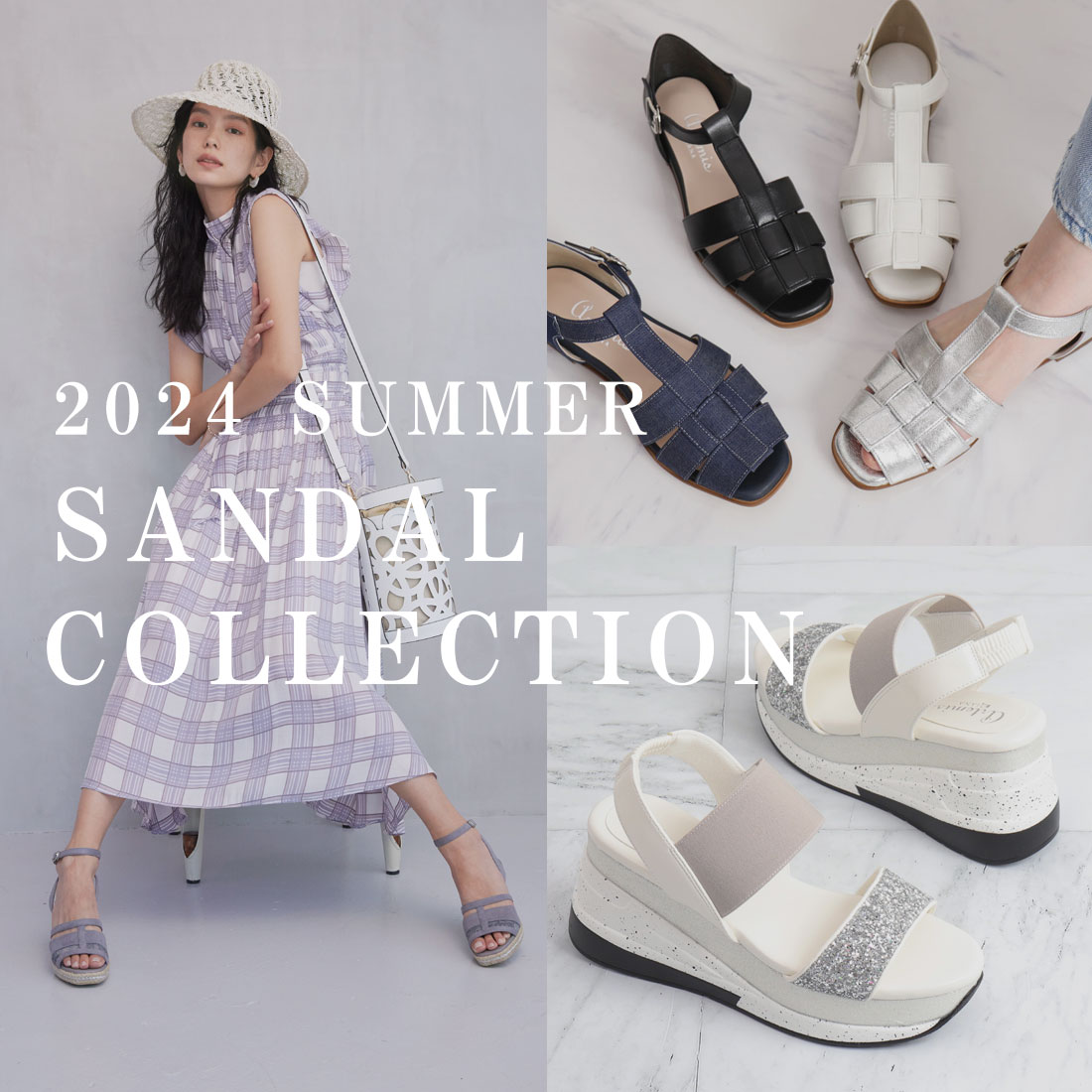 DIANA 2024.8月新入荷 リボンがふわり♪フェミニンスポーツサンダル