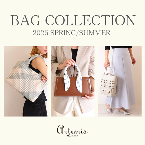 artemis by DIANA�i�A���e�~�X by �_�C�A�i�j�̃V���b�v�j���[�X�u�y2026SS�z�o�b�O�R���N�V���� �v