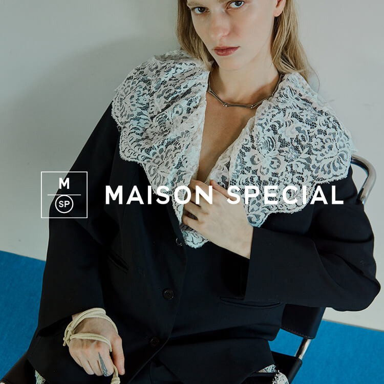 MAISON SPECIAL�i���]�� �X�y�V�����j�̃V���b�v�j���[�X�u�Z�b�g�A�b�v�Œ��p���Ă��Â��Ȃ肷���Ȃ����[�h���[�X�v