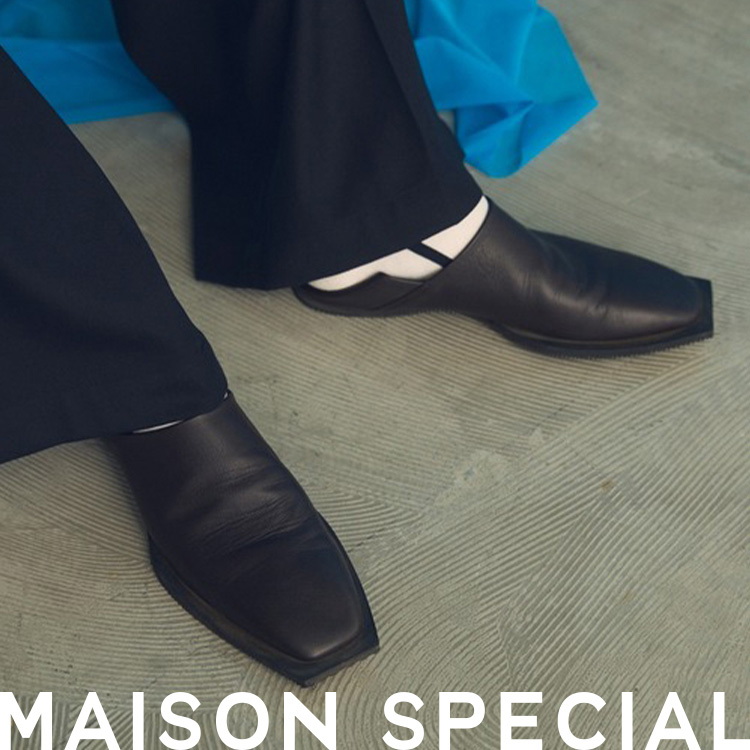 MAISON SPECIAL�i���]�� �X�y�V�����j�̃V���b�v�j���[�X�u�����̋C���炵���A�ǂ����A���j���C�Ń����b�N�X�������[�h�ɂ҂�����̈ꑫ�B�v