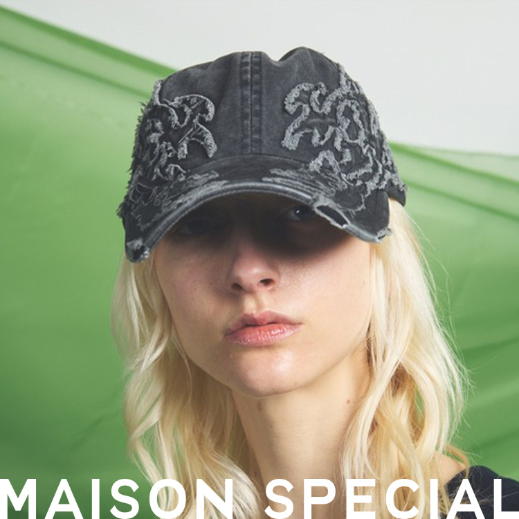 MAISON SPECIAL�i���]�� �X�y�V�����j�̃V���b�v�j���[�X�u����̃X�g���[�g�V�[���Ƀ}�b�`����悤�ȃL���b�v�I�v