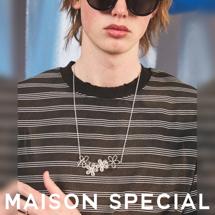 MAISON SPECIAL�i���]�� �X�y�V�����j�̃V���b�v�j���[�X�u�菑�����t�����[���`�[�t�Ŏ񌳂�����A�c��2WAY�Ŋy���߂鑶�݊����Q�̃l�b�N���X�I�v