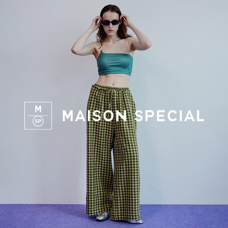 MAISON SPECIAL�i���]�� �X�y�V�����j�̃V���b�v�j���[�X�u�f�C���[�Ɋ��􂷂钅�܂킵�͂̍�����{�v