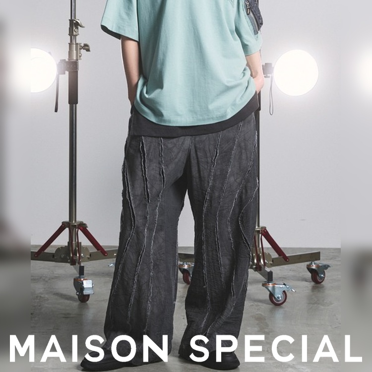 MAISON SPECIAL�i���]�� �X�y�V�����j�̃V���b�v�j���[�X�u2��̑f�ނ��􉽊w�I�Ɍq�����킹���A���������ŃX�^�C�����O�̎���ɂȂ�p���c�I�v
