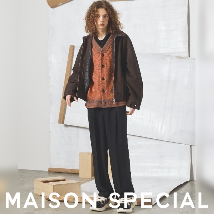 MAISON SPECIAL�i���]�� �X�y�V�����j�̃V���b�v�j���[�X�u�r�v�k�o�b�N�̐[���������Ɨ����݂����[�h�ɉf����I�v
