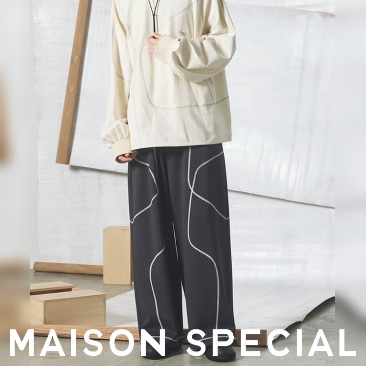 MAISON SPECIAL�i���]�� �X�y�V�����j�̃V���b�v�j���[�X�u�X�e�b�`���[�N�ƐL�т₩�ȃ��C�h�^�őN�₩�Ɏ�����D���I�v