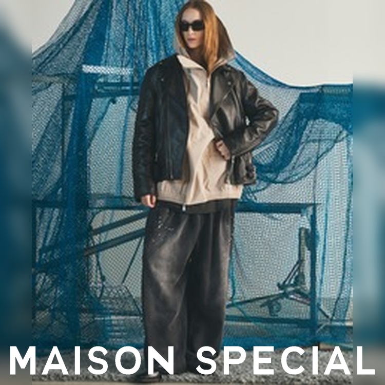 MAISON SPECIAL�i���]�� �X�y�V�����j�̃V���b�v�j���[�X�u�h���X�t�B�b�g�Ə㎿�ȗr�v�����͂̐������C�_�[�X�I�v