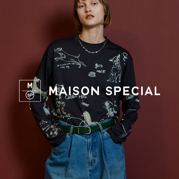 MAISON SPECIAL�i���]�� �X�y�V�����j�̃V���b�v�j���[�X�u�A�[�g�Ȍ����`�[�t���f����ꖇ�v