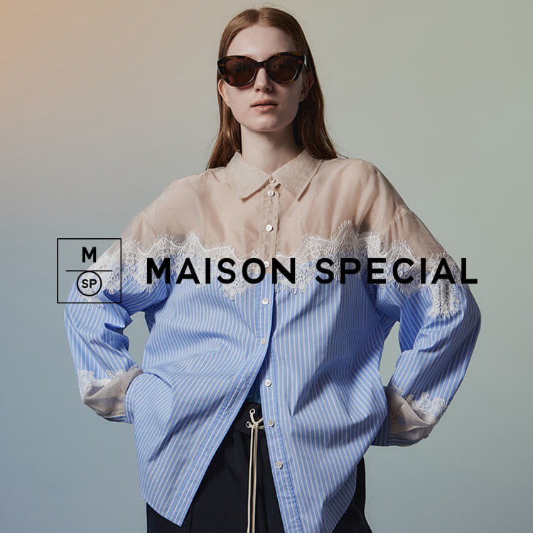 MAISON SPECIAL�i���]�� �X�y�V�����j�̃V���b�v�j���[�X�u�������Y���ّf�ރR���r�X�g���C�v�V���c�v