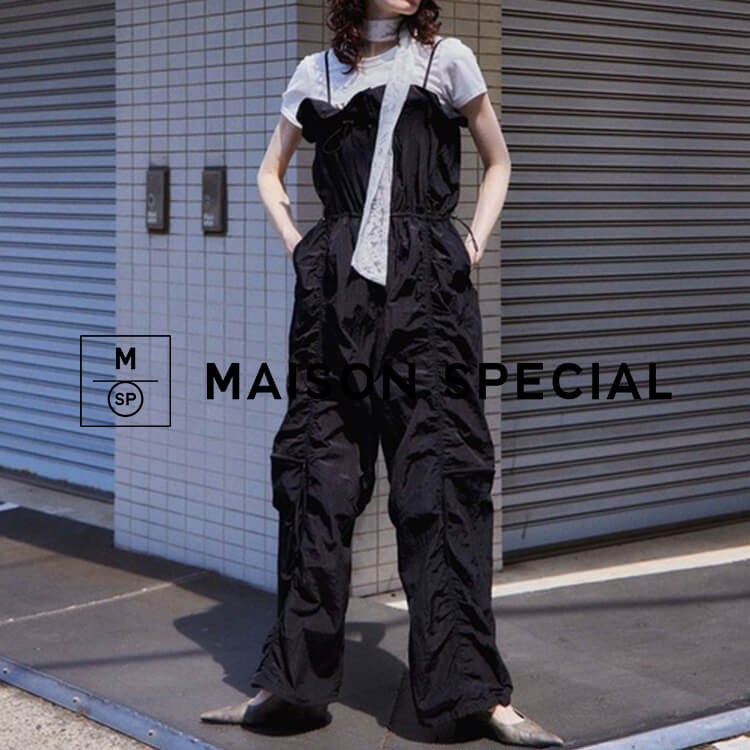 MAISON SPECIAL�i���]�� �X�y�V�����j�̃V���b�v�j���[�X�u�t�����o�X�g���f����2WAY�����p�[�X�v