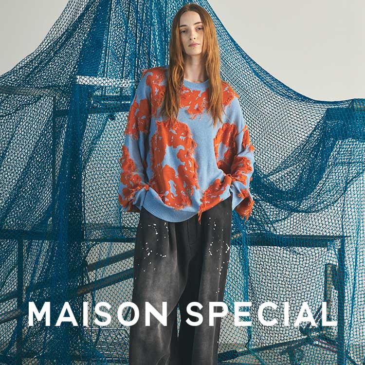 MAISON SPECIAL�i���]�� �X�y�V�����j�̃V���b�v�j���[�X�u�C���p�N�g���Q�ȃt�����[���`�[�t�j�b�g�g�b�v�X�v