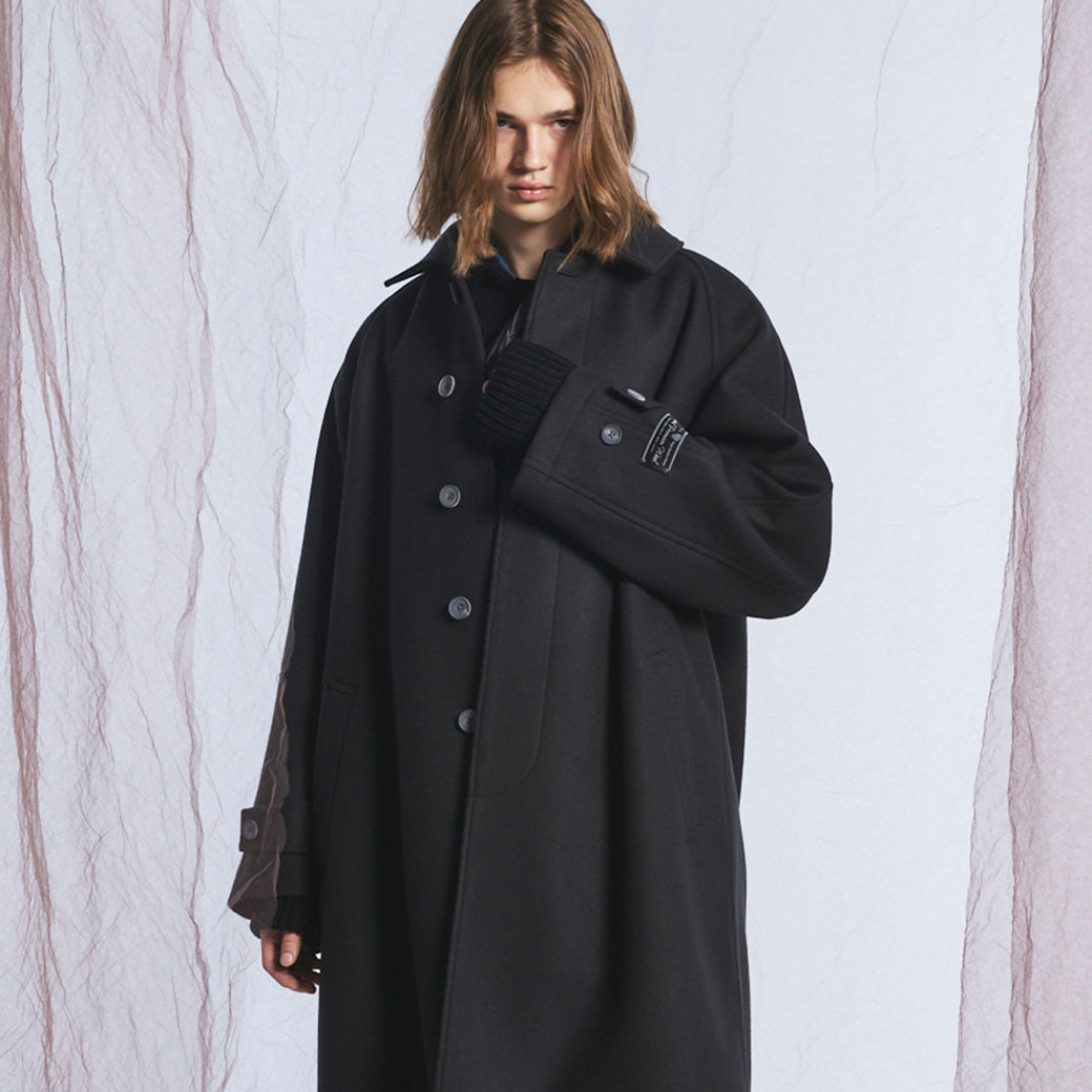 MAISON SPECIAL�i���]�� �X�y�V�����j�̃V���b�v�j���[�X�u���N���l�C��super140's�X�e���J���[�R�[�g�I�v